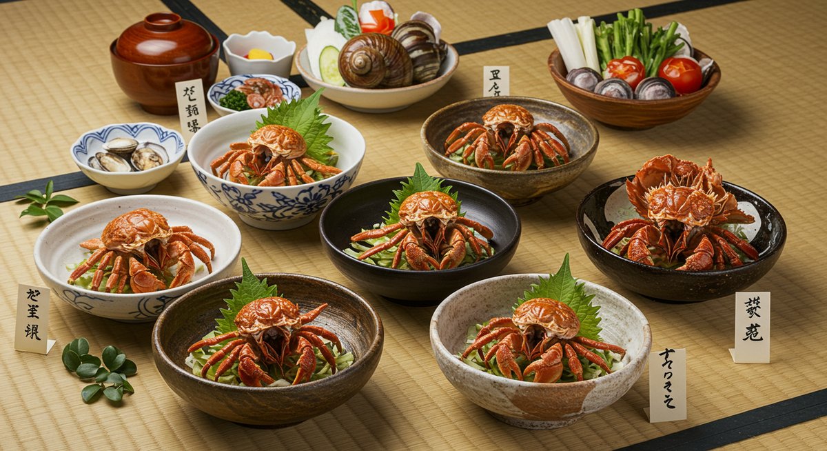 ヤドカリ 食べる