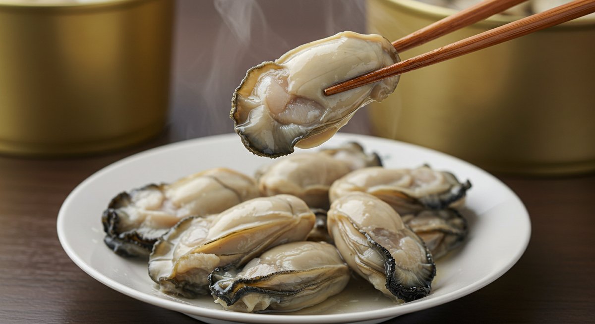 牡蠣のカンカン焼き