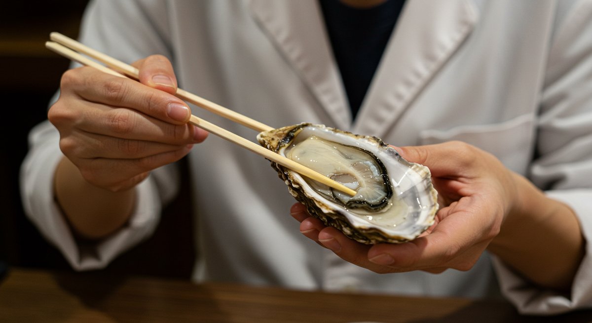 生牡蠣 殻 に 口 を つけ ない
