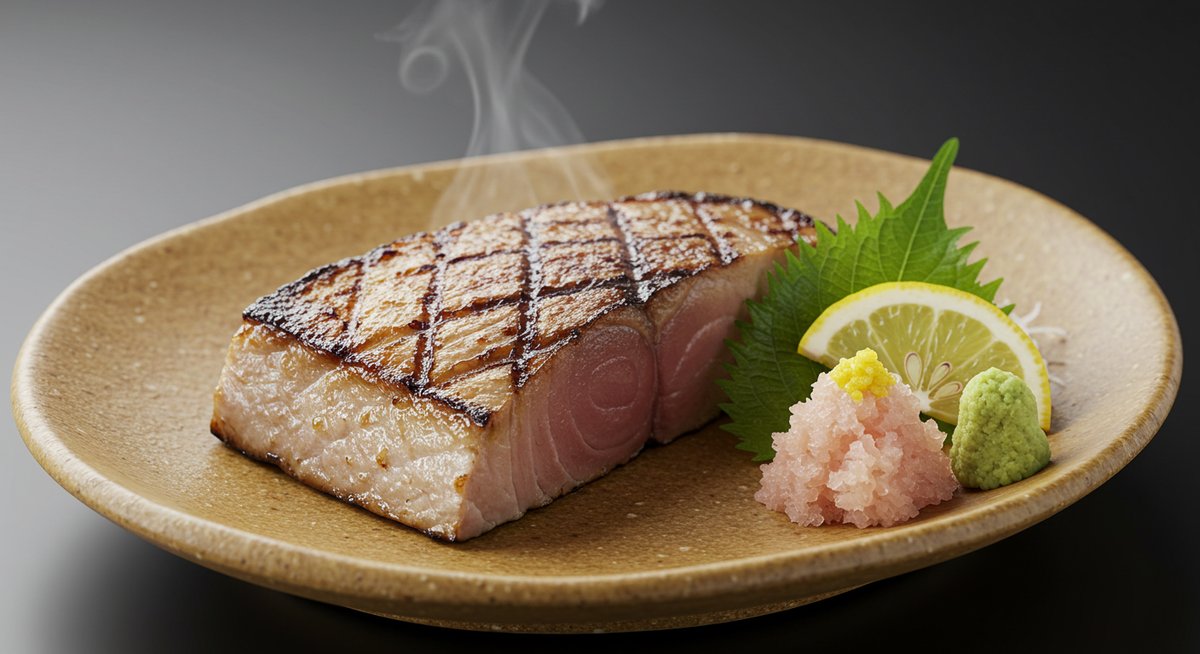 マグロのカマ 焼き
