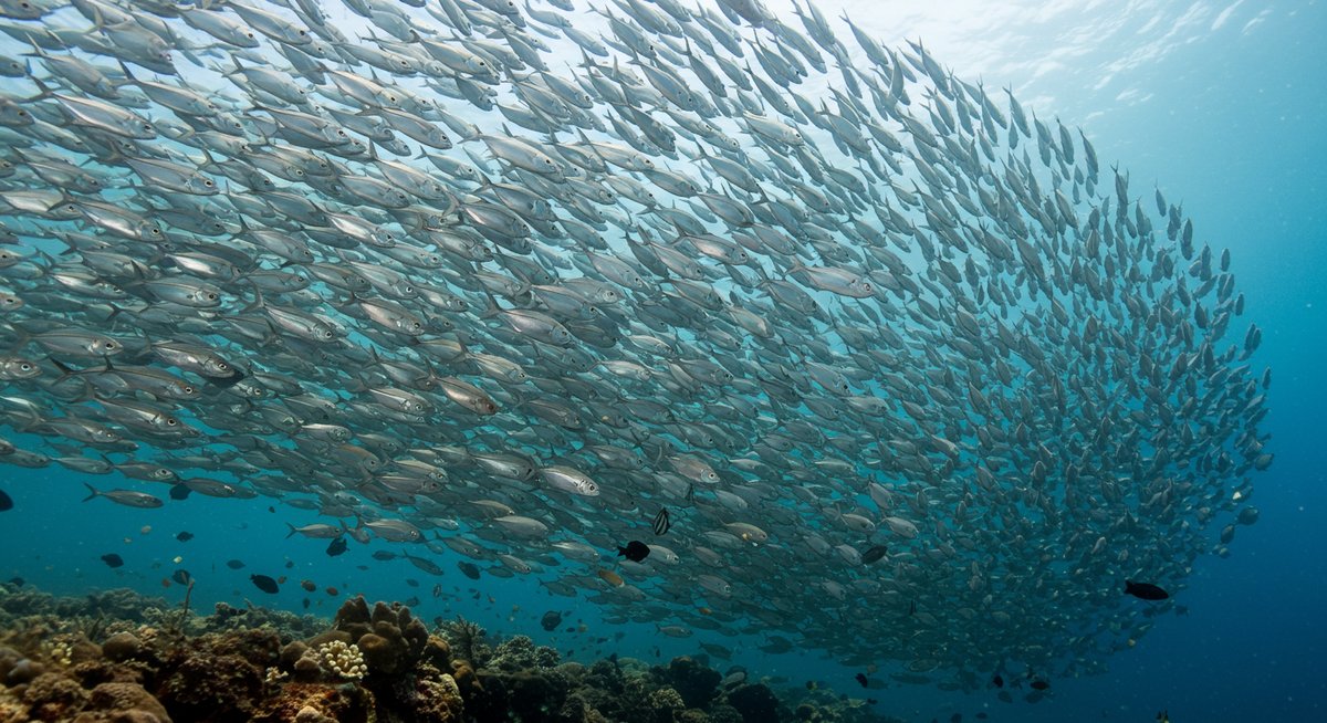 魚の群れ