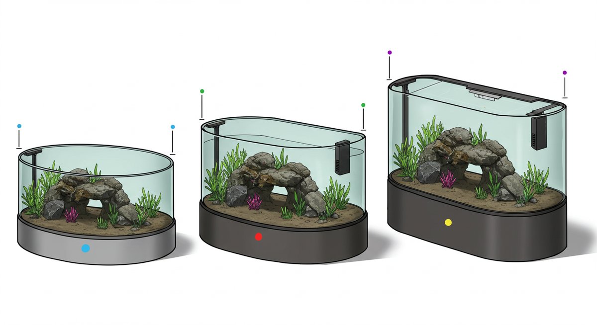 曲げガラス水槽 デメリット